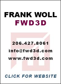 Frank Woll / FWD3D Design contact info panel